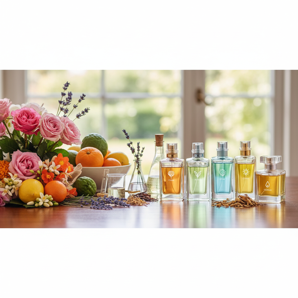 O que são famílias olfativas e como elas orientam o desenvolvimento de fragrâncias