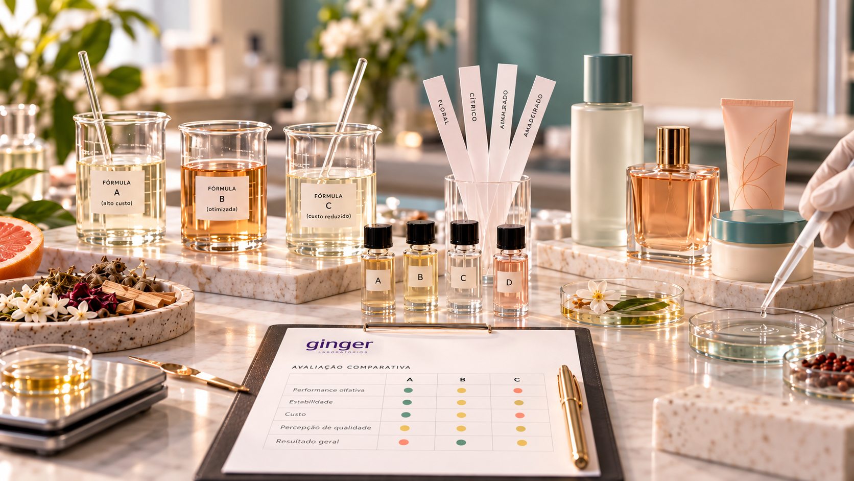 Como escolher fragrância para produto